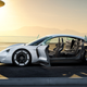 The Porsche Mission E Concept.